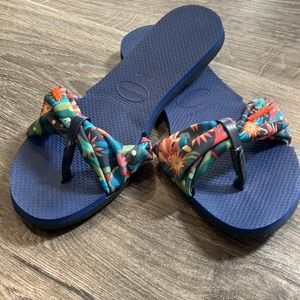 New havaianas flip flop size 9/10w